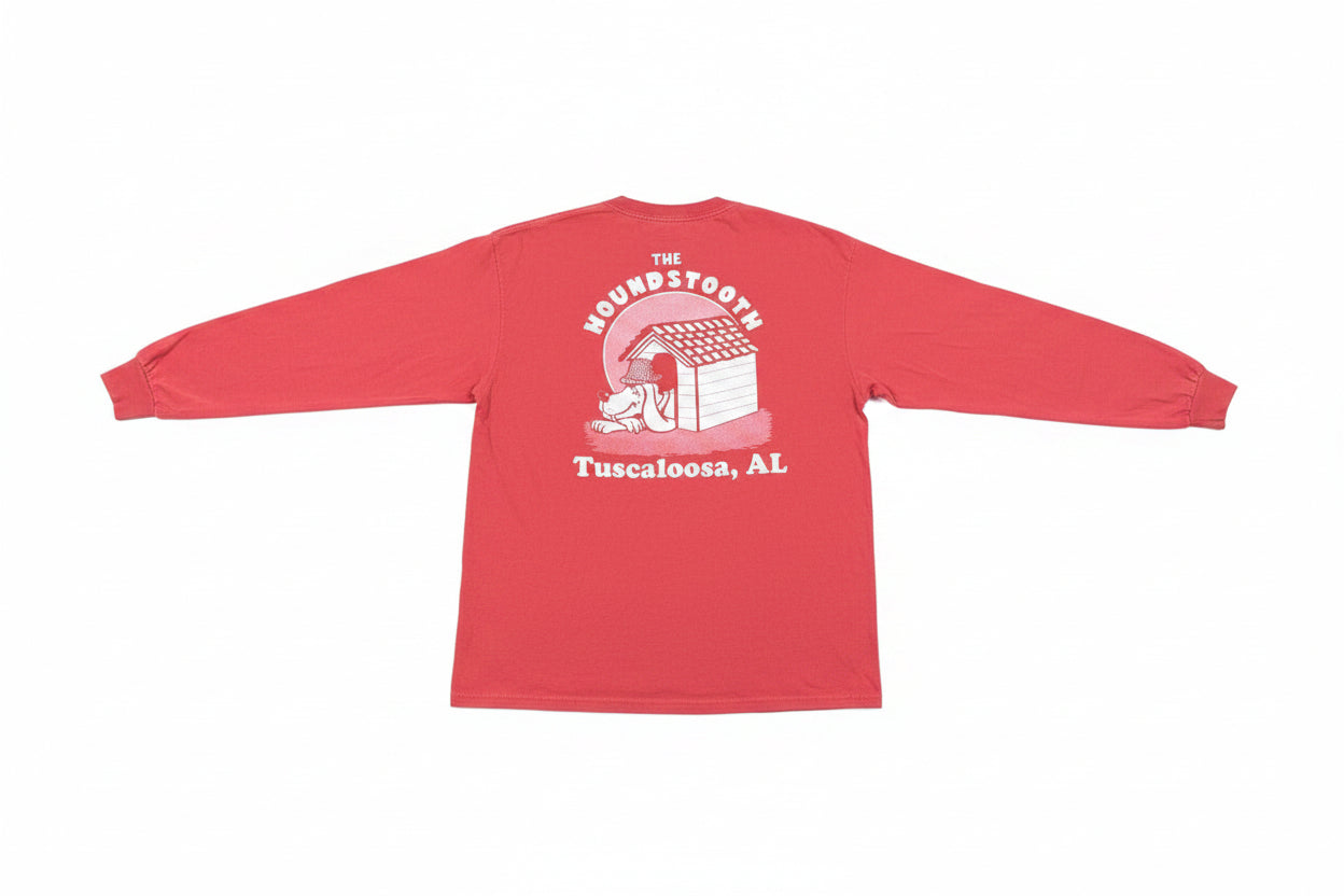 Crimson Comfort Colors Long Sleeve