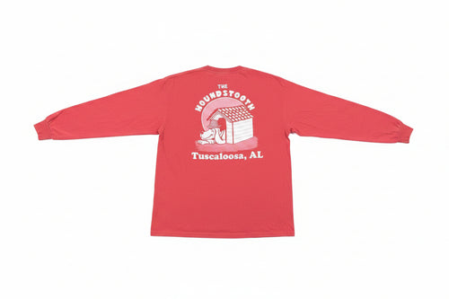 Crimson Comfort Colors Long Sleeve