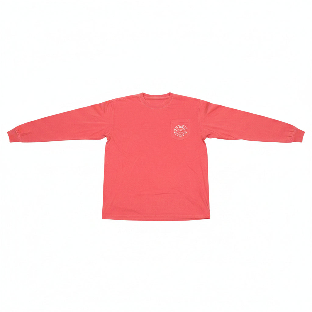 Crimson Comfort Colors Long Sleeve
